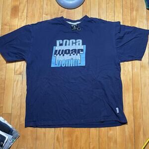 Rocawear T Shirt XXL Rocawear Denim Graphic Y2K Hip Hop